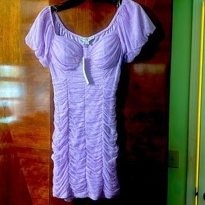 Purple dress